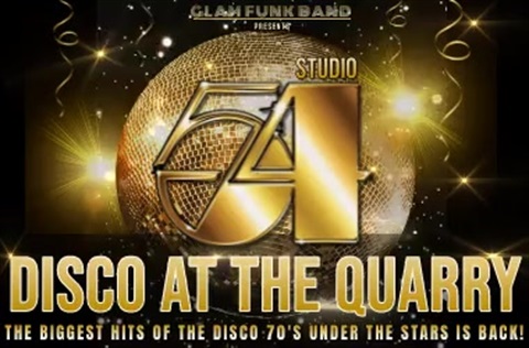 Glam Funk Band presents Studio 54! Disco Under the Stars! 